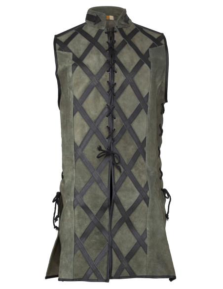 Medieval vest Cahir - green Medieval vest Cahir - green