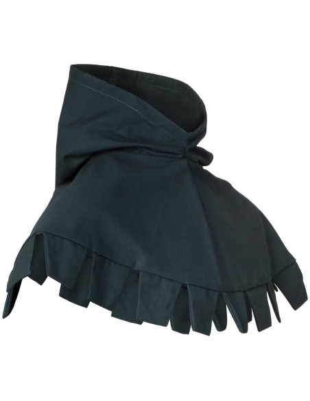 Medieval canvas hooded cloak model... Medieval canvas hooded cloak model...