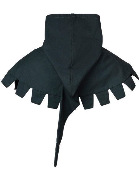 Medieval canvas hooded cloak model... Medieval canvas hooded cloak model...