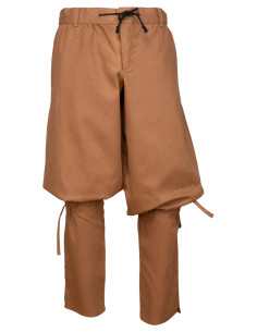 Viking fabric pants model Gunnar, light brown 2