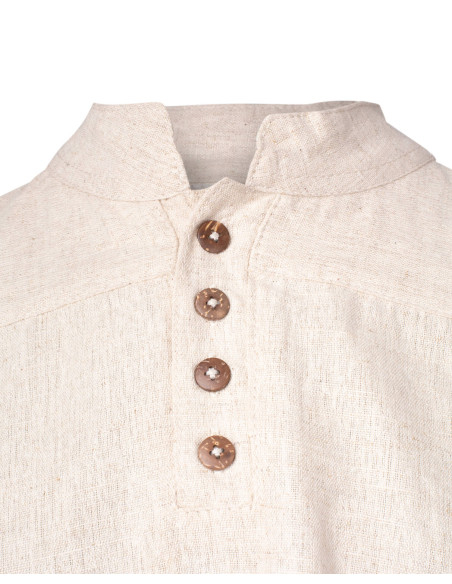 Medieval shirt in linen model...