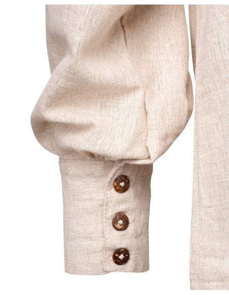 Medieval shirt in linen model...