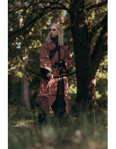 Long medieval tunic model Arantir, sand color