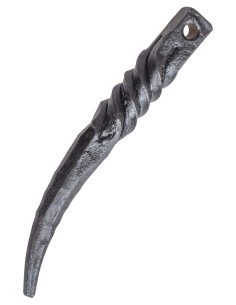 Medieval forged iron pendant, peak model