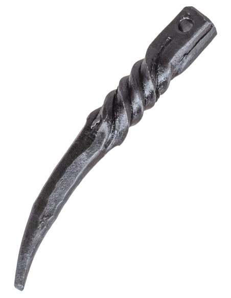 Medieval forged iron pendant, peak model Medieval forged iron pendant, peak model