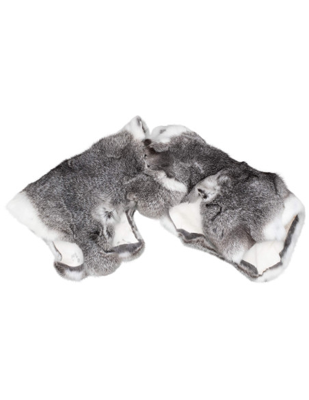 Leather shoulder cover, Chinchilla model