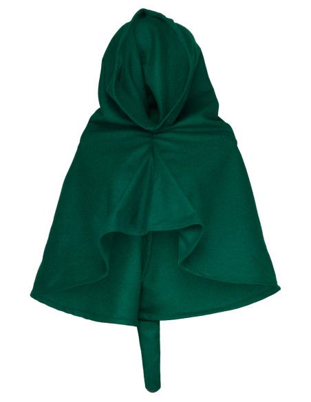 Medieval wool gugel hood model...