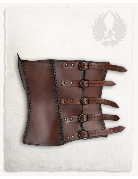 Medieval leather bustier model...