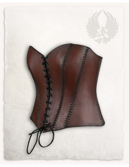 Medieval leather bustier model...