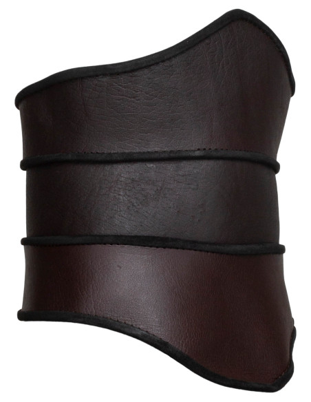 Medieval leather bustier model...