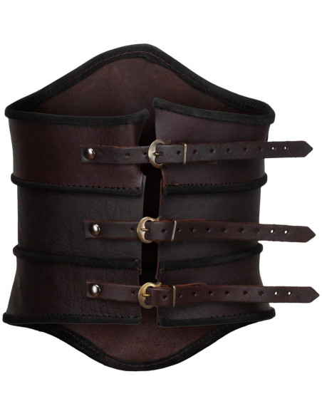 Medieval leather bustier model...