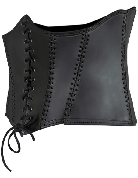 Medieval leather bustier model Dunja,...
