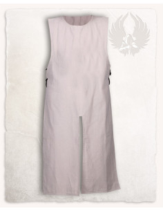 Medieval cotton tunic model Carl, natural color