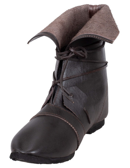 Medieval leather boots model Johann,...