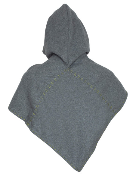 Medieval wool hooded cloak model...