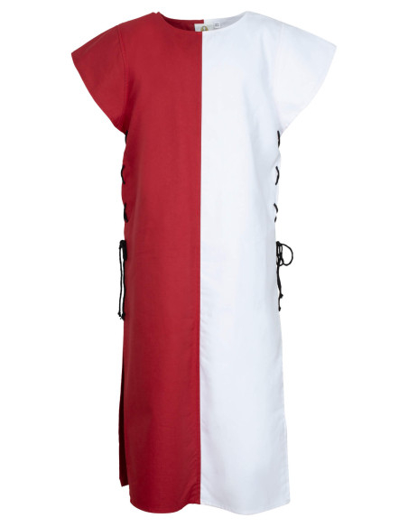 Medieval tabard model Gilbert, red...