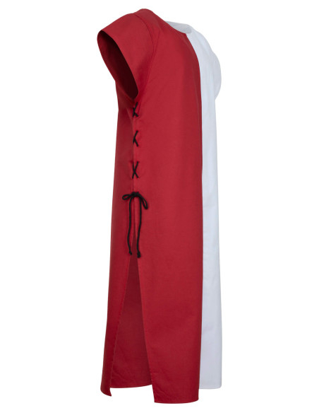 Medieval tabard model Gilbert, red...