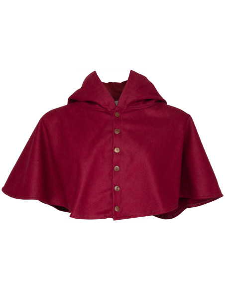Medieval wool cloak model Notker,...
