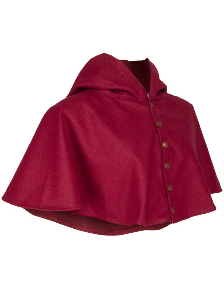 Medieval wool cloak model Notker,...