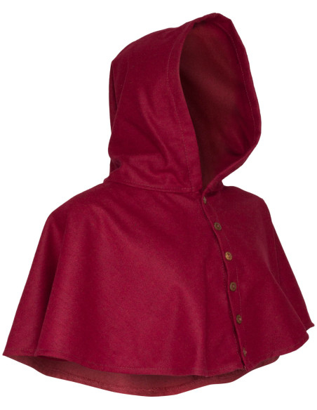 Medieval wool cloak model Notker,...