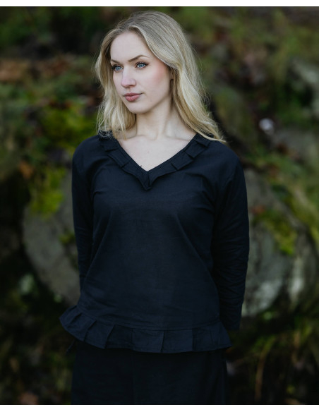 Medieval blouse in cotton model...