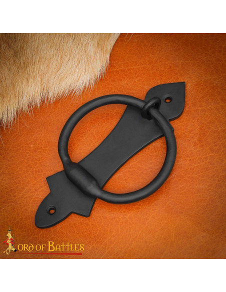 Medieval hand-forged door knocker Medieval hand-forged door knocker