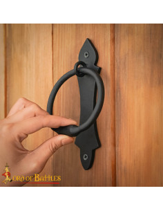 Medieval hand-forged door knocker