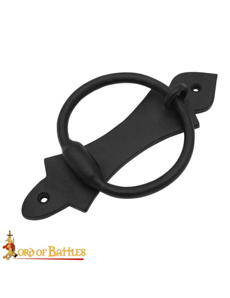 Medieval hand-forged door knocker Medieval hand-forged door knocker