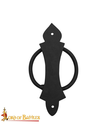 Medieval hand-forged door knocker Medieval hand-forged door knocker