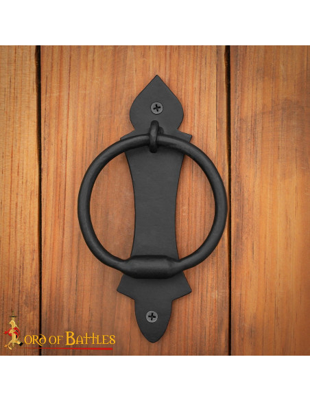 Medieval hand-forged door knocker Medieval hand-forged door knocker