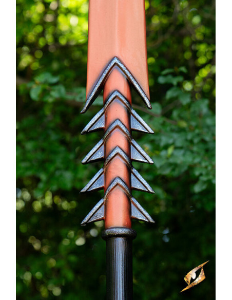 Warlord serrated spear for LARP