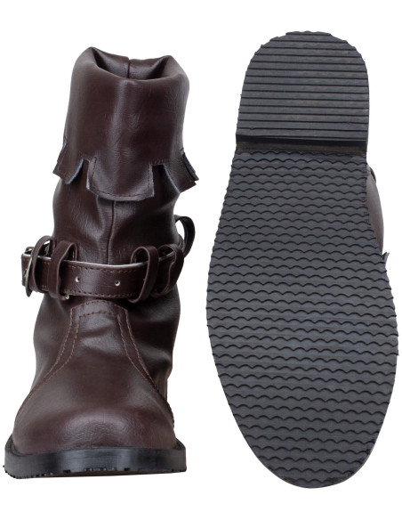 Medieval leather boots model Martín,...