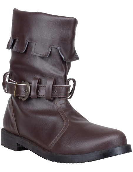 Medieval leather boots model Martín,...