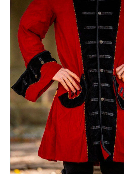 Red-Black Pirate Jacket Red-Black Pirate Jacket