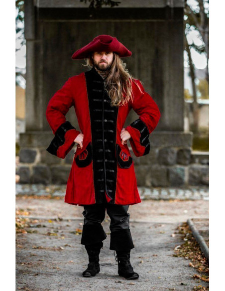 Red-Black Pirate Jacket Red-Black Pirate Jacket