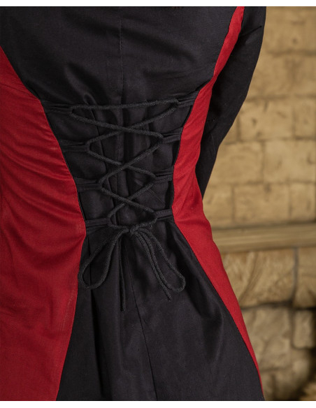 Medieval dress in cotton, model Stella