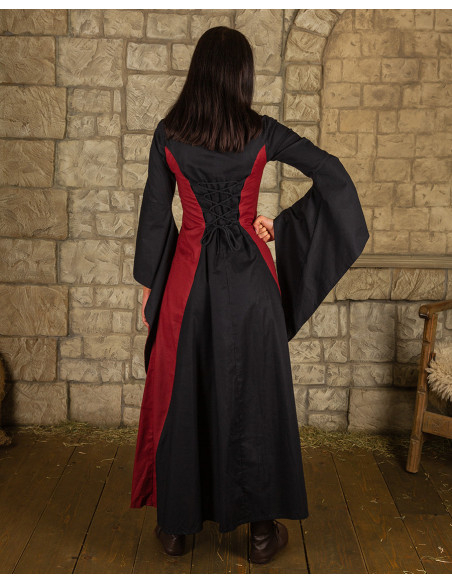 Medieval dress in cotton, model Stella