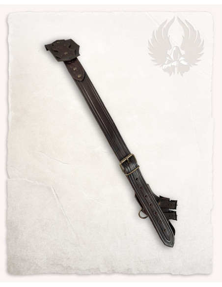 Leather holster belt model Castagir,...