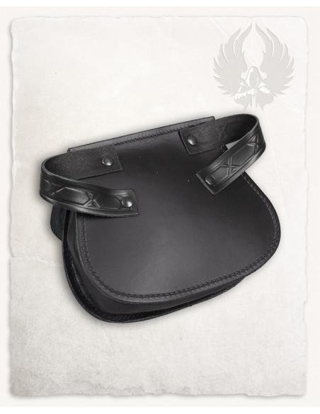 Medieval leather bag model Julius,...