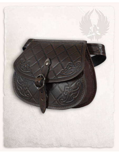 Medieval leather bag model Julius,... Medieval leather bag model Julius,...