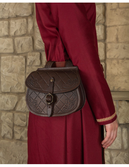 Medieval leather bag model Julius,... Medieval leather bag model Julius,...