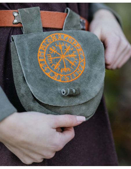 Viking waist bag in leather, model...