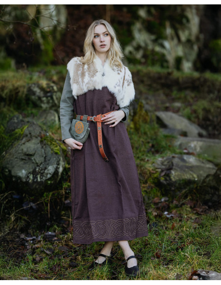 Viking waist bag in leather, model...