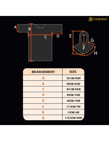 Chainmail with blackened steel finish...