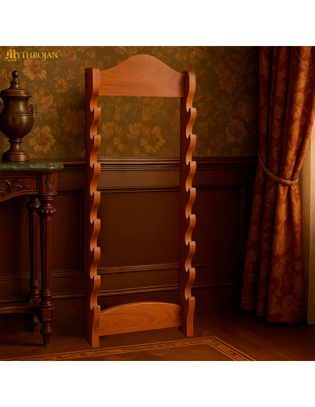 Wooden wall bracket to hang up to 8... Wooden wall bracket to hang up to 8...