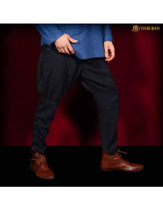 Viking cotton pants model Bjoan, black color 2