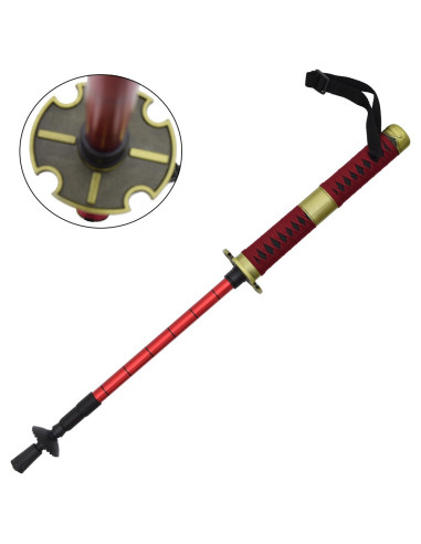 Hiking staff Roronoa Zoro Sandai Kitetsu, katana style