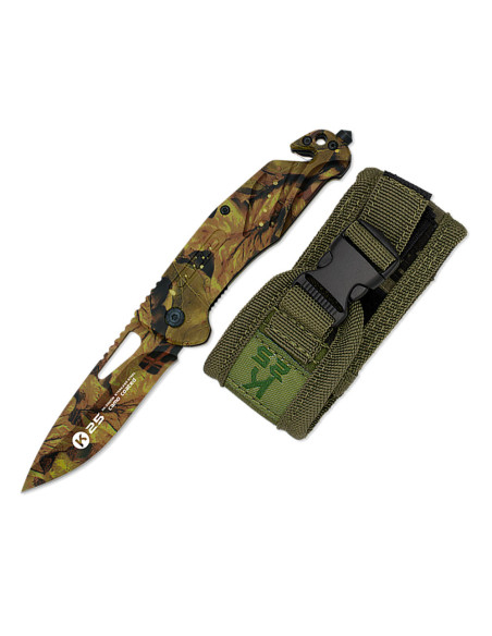 Tactical Knife K25, camo aluminum