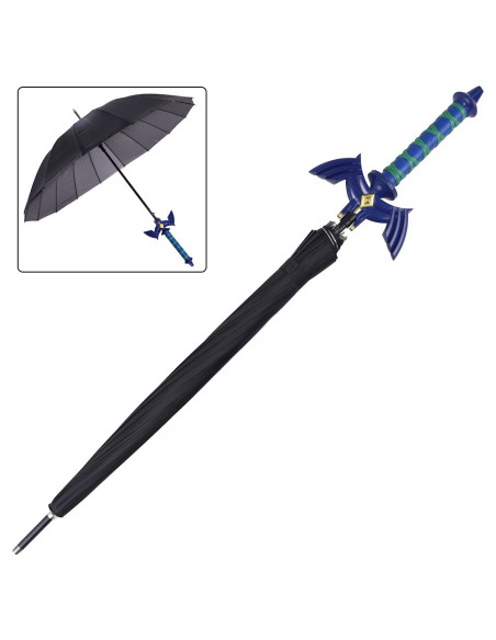 Blue Master Sword Handle Umbrella...