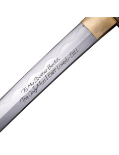 Decorative unofficial handmade katana by Budd - Kill Bill 2